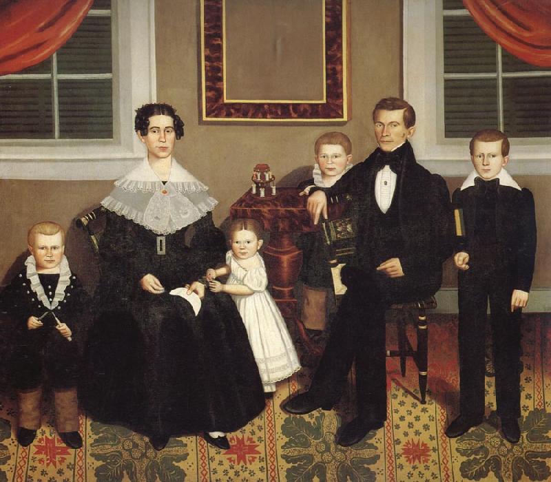 Erastus Salisbury Field Joseph Moore and His Family oil painting image